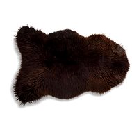 Genuine sheepskin brown 90 - 100 cm - Fur