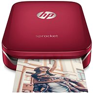 HP Sprocket Photo Printer Red - Dye-Sublimation Printer
