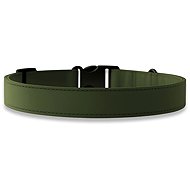 PafDog Softshell dog collar khaki green - Dog Collar