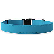PafDog Softshell dog collar - light blue - Dog Collar