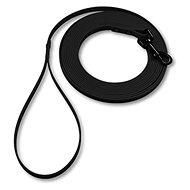 PafDog Ultralight waterproof tracking leash flat, 1 cm, 5 m - black - Leash