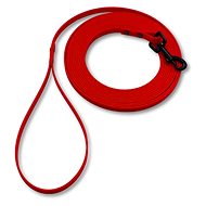 PafDog Ultralight waterproof tracking leash flat, 1 cm, 5 m - red - Leash