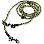 PafDog Switchable adjustable leash 8 mm, yellow-black 5 m - Leash