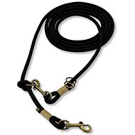 PafDog Switching leash 8 mm, 3 m, black-gold - Leash