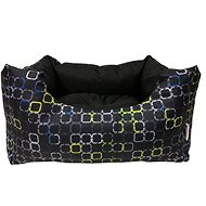 Dog bed Flash Black 50cm × 40cm with cushion - Pet Bed