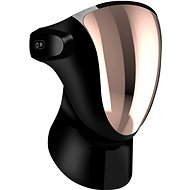 PALSAR7 Wireless professional LED face and neck treatment mask with charging station, black and gold - LED Mask