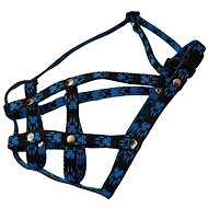 Palkar Nylon muzzle French bulldog size 2 black - blue - Dog Muzzle