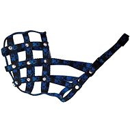 Palkar Nylon muzzle for dogs size 2 22 cm × 7,5 cm black - blue - Dog Muzzle