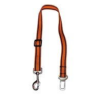 Palkar car seat belt for large dogs 65 cm × 25 mm, orange with straps - Dog Seat Belt