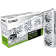 PALIT GeForce RTX 5070 WHITE OC 12GB - Graphics Card