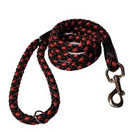 Palkar dog leash 150 cm × 10 mm black-red - Leash