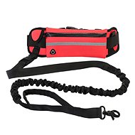 Palkar Berry set running leash with shock absorber, red - Leash