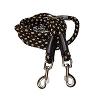 Palkar switchable dog leash 250 cm × 10 mm black-beige - Leash