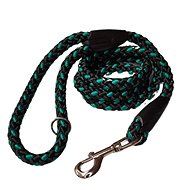 Palkar dog leash 150 cm × 10 mm black-green - Leash