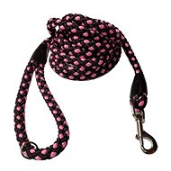 Palkar dog leash 3 m × 14 mm black-pink - Leash
