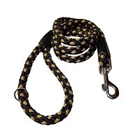 Palkar dog leash 150 cm × 10 mm black and beige - Leash