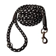 Palkar dog leash 3 m × 14 mm black and white - Leash