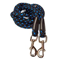 Palkar switchable dog leash 250 cm × 8 mm black-blue - Leash