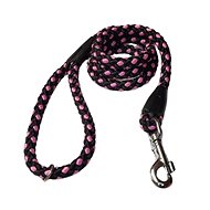 Palkar dog leash 150 cm × 10 mm black-pink - Leash