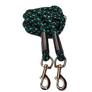 Palkar switchable dog leash 250 cm × 8 mm black-green - Leash