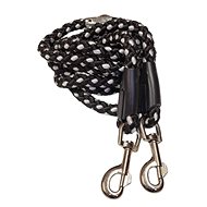 Palkar switchable dog leash 250 cm × 8 mm black and white - Leash