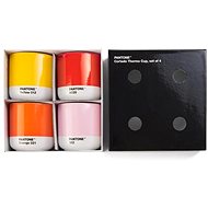 PANTONE Mug Cortado Set - Orange, Red, Yellow, Pink - Thermal Mug