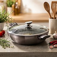 BERLINGERHAUS Deep frying pan with lid 32 cm Carbon Pro Line - Pan