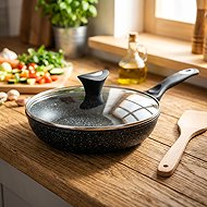 Kinghoff Granite frying pan 20 cm with lid Kb-7037 - Pan