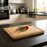 Pandoo Bamboo kitchen cutting board 28 × 22 cm - Cutting Board