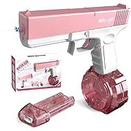 BATTLE Electric water pistol - Glock, 2 magazines, pink - Water Gun