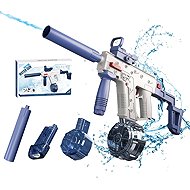 BATTLE Electric water pistol - Vector, 2 magazines, blue - Water Gun