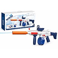BATTLE Electric water pistol - Scar, 2 magazines, blue - Water Gun