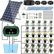 Fapiere Solar Irrigation System IC008 - Automatic drip irrigation, 300 modes, for 30 plants - Irrigation Set