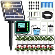Fapiere Solar Irrigation System IC018 - Automatic drip irrigation, LCD display, for 15 plants - Irrigation Set