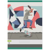 Papírny Brno Premium 465, A4, 60 sheets, square - Exercise Book