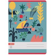 Papírny Brno Premium 524, A5, 20 sheets, lined - Exercise Book