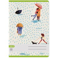 Papírny Brno Premium 545, A5, 40 sheets, square - Exercise Book