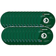 PARKSIDE 125mm cutting disc set for angle grinders, 25 pcs - Cutting Disc
