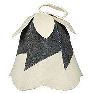 Roman Zápolský Klobouk do sauny „Kvítek“ - Sauna Hat