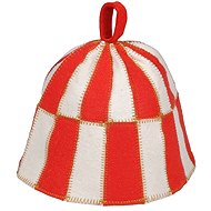 Sauna Bau Sauna Hat, Chequered – Red - Sauna Hat
