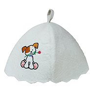 EVEI Children's Sauna Hat – with Dog Embroidery - Sauna Hat