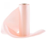 PartyDeco Satin 16 cm/9 m salmon - Organza