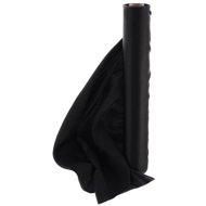 PartyDeco Satin 36 cm/9 m black - Organza