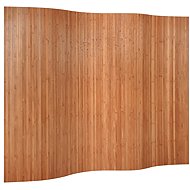 vidaXL Screen 250 × 165 cm bamboo, brown 376992 - Room Divider