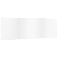 vidaXL Screen 600 × 165 cm bamboo, white 377010 - Room Divider