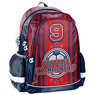 PASO School backpack Football red - School Backpack