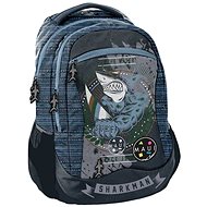PASO Student school backpack Sharkman - School Backpack