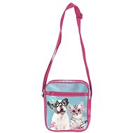 PASO shoulder bag dog and cat with camera - Kids' Handbag