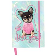 PASO Notes notebook A5, Chihuahua dog in sweater - Journal