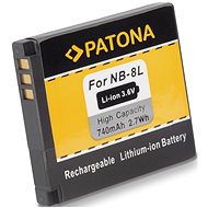 PATONA for Canon NB-8L 740mAh Li-Ion - Camera Battery
